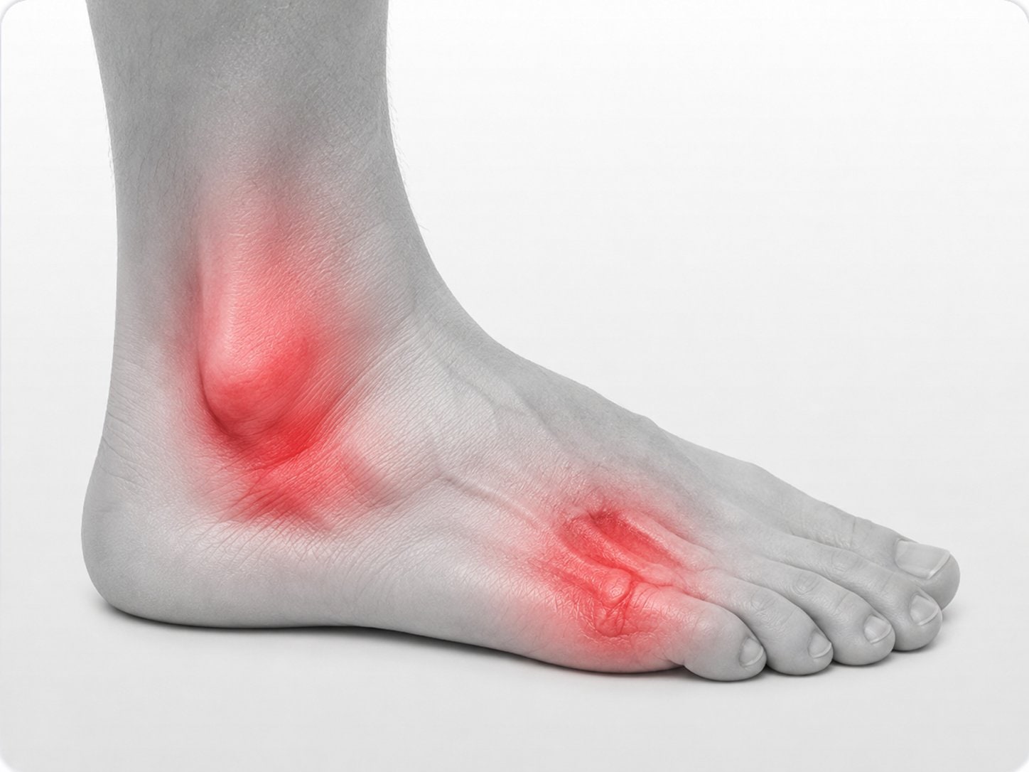 Illustration of Foot & Ankle Fractures