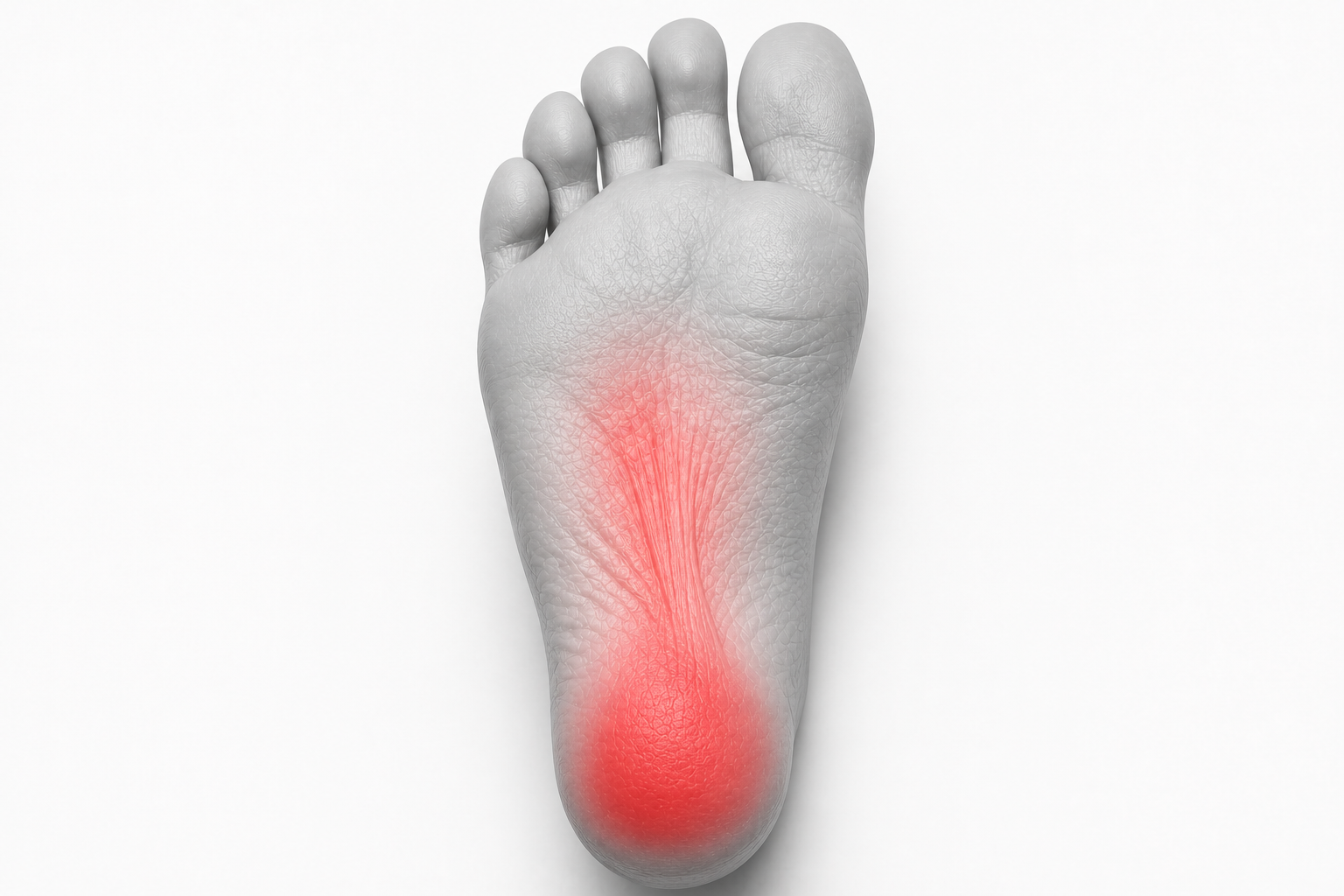 Illustration of Plantar Fasciitis